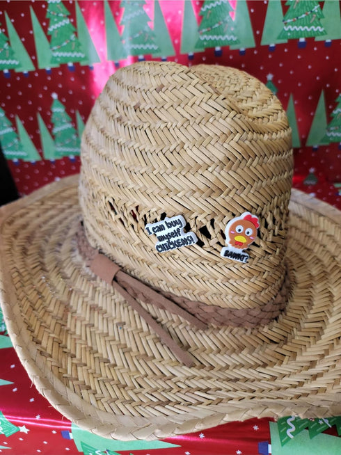 -Clucking Charms Value Pack of 5, Croc Charms, Chicken Lover, Funny Chicken Charms, Adult Charms...