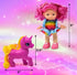 Gift Boutique Unicorn Toy Gifts for Girls, Princess Fairy Doll with Hair Playset includes Mini Fairytale Figure Magical Rainbow Little Pony with W...