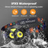 Lsnisni Kids Headlamp 2 Pack,LED Head Lamp with 4 Modes,IPX5 Waterproof Head Lights for Forehead,Head Flashlight for Adults and Kids Outdoor Campi...
