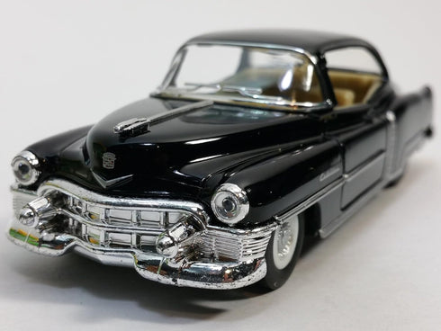Kinsmart 1953 Cadillac Series 62 Black 2 Door Coupe 1/43 O Scale Diecast Car...