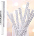 25 PCS Bling Cake Pop Paper Sticks, Glitter Rhinestone Lollipop Treat Sucker Sticks, Diamond Wrap Candy Holder for Chocolate Fruit Marshmallow Des...