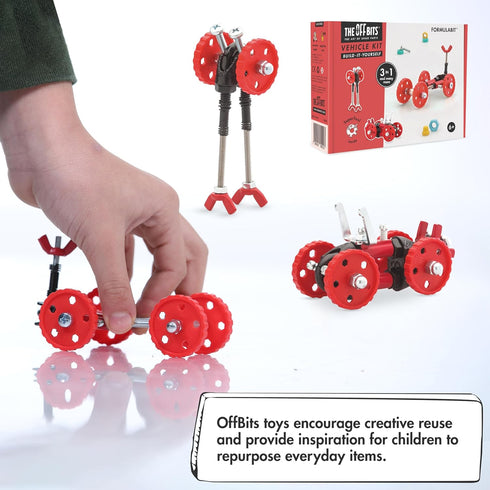 Vehicle Stem Building Toys, Educational Build Your Own Robot Toy for Kids Age 6 7 8 9+ Year Old Boys and Girls, Stem Toys Engineering Kit, Constru...