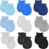 9 Pairs Newborn Baby Mittens Cotton Mittens for Infant Toddler No Scratch Baby Gloves Mittens for 0-6 Months Baby Boys Girls(9 Colors)...