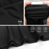 Newborn Swaddle Blanket with Hat Set Baby Swaddle Set Hospital Receiving Blankets for Girls Boys(Black)...