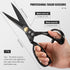 9 Inch Fabric Scissors Tailor Sewing Shears for Fabric Cutting Heavy Duty Tailor Scissors for Quilting Sewing and Dressmaking with Tape Measure, T...