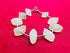 1 Strand White Druzy 9 Pcs Beads Size 12x6mm Marquoise Shape Cut Smooth Beads for Jewellery Making, Beading & Craft Supplies KCRAFTS-RK_k82...