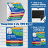 TZARROT Air Fryer Magnetic Cheat Sheet Set, Over 200 Foods Air Fryer Cooking Guide Flip Chart Magnetic, Air Fryer Accessories Cooking Time Charts ...