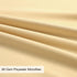 uxcell 2 Pack Pillow Cases Soft 1800 Series Microfiber Pillowcases Set with Zipper King(20"x36") Gold...