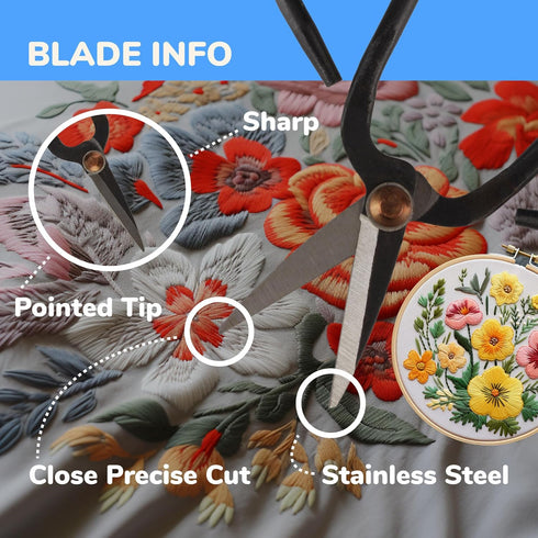 JubileeYarn Bonsai Yarn Shear - Embroidery Craft Scissors - 1 Scissor...