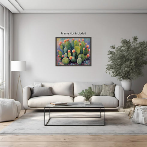 Posterizer 1 pcs-floral- plants design for nature lovers-oil painting style 6-Floral & Botanical Art-Landscape & Nature Art-Decor for Home & Offic...