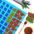 Silicone Candy Molds, 2 Pack 126-Cavity Mini Square Chocolate Molds for Gummy Jelly Truffles Pralines Caramels, Ice Cube Tray Molds...
