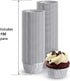 150Pack Aluminum Foil Ramekins Cups, 4 oz Aluminum Disposable Ramekins Foil Baking Cups Muffin Liners for Tart, Souffle, Appetizer, Pudding, Creme...