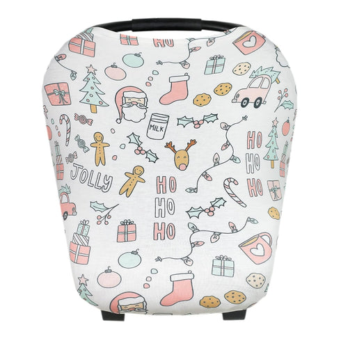 Copper Pearl Multi-Use Cover: Car Seat Covers, Nursing Cover, and Stroller Cover for Sun - Stretchy Fabric, All-Season Use, Stylish Designs, Easy ...