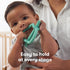 Frida Baby Get-A-Grip BabyTeether for Teething Relief | 100% Food-Grade Silicone Teething Toys for Baby 0-6, 12, 18 Months Infant, BPA-Free, PVC-F...