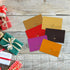 PATIKIL Mini Envelopes, 24 Pack Small Gift Card Holders Retro Gold Heart Business Invitation Envelopes for Wedding Birthday, Multicolor...