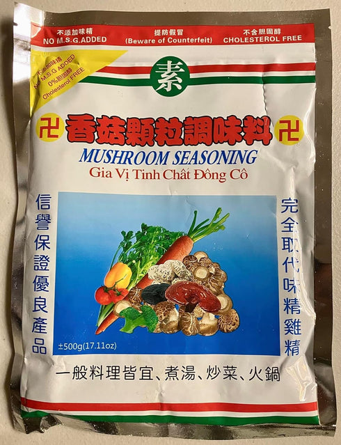 ????? GIA V? TINH CH?T RAU C?I Natural Mushroom Seasoning (500g) 1 bag...