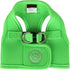 Puppia Neon Soft Vest Harness Step-in No Choke No Pull Walking Training for Small and Medium Dog, Green, Medium...