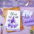 6 Pcs Spring Lavender Kitchen Towel Set Spring Dish Towel Funny Housewife Farmhouse Rustic Bath Hand Towel for Spring Holiday Bathroom Gift, 24 x ...