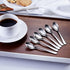 KEAWELL Premium Louise Demitasse Espresso Spoons, 18/10 Stainless Steel Mini Coffee Spoons, Dishwasher Safe (4.7 inches, 6)...
