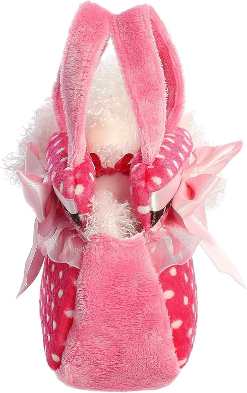 Aurora® Fashionable Fancy Pals™ Fancy Pink Polka Dot™ Stuffed Animal - On-The-go Companions - Stylish Accessories - 8 Inches...