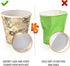 6 oz Paper Cups for Coffee and Tea - Decorated Office Disposable Water Paper Cups...