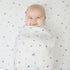 TL Care Printed 100% Natural Cotton Jersey Knit 18 x 36 Cradle/Bassinet Sheet - Fitted, Gray Stars and Moons, Soft Breathable, for Boys and Girls...