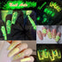 Glow in The Dark Glitter, SEISSO 12 Bottles Luminous Glitter with UV Flashlight Set, 10g/Bottle Chunky Glitter Powder for Resin Arts Crafts, Body ...