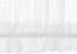 Aquazolax Front Door White Sheer Curtain Privacy Translucent Linen Textured French Door Curtain Panels Rod Pocket with Tie Back for Kitchen Door, ...