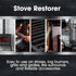 Furniture Clinic Stove Restorer - Restores The Natural Matte Black Color on Log Burners, Grates, & Fireplaces. Works Like a Polish - 250ml...