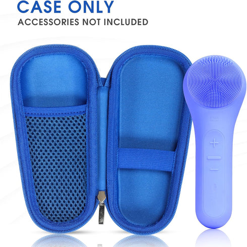 Hard Carry Case Compatible with NågraCoola CLIE Sonic Facial Cleansing Brush, Waterproof Case Storage Carrying Holder Fits for Silicone Face Scrub...