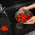 HIC Kitchen Reinforced Mesh Colander, 18/8 Stainless Steel, 11.5-Inch...