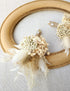 Dried Flowers Boutonnieres Set of 2 for Men Boho Fall Wedding Grooms Buttonhole Rustic Best Man Pampas Grass Dry Flower Decoration (Beige)...