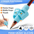 Stylo Pack of 3 Pencil Grips for Kids Handwriting Perfect Pencil Holders for Kids Home Schooling and Preschool Writing Tools for Kids Assorted Pen...