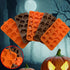 5PCS Halloween Themed Silicone Molds,Acxydm 70 Cavity 3D Skeleton Pumpkin Ghost Bat Tomb Spider Shape Halloween Chocolate Mold,Halloween Silicone ...