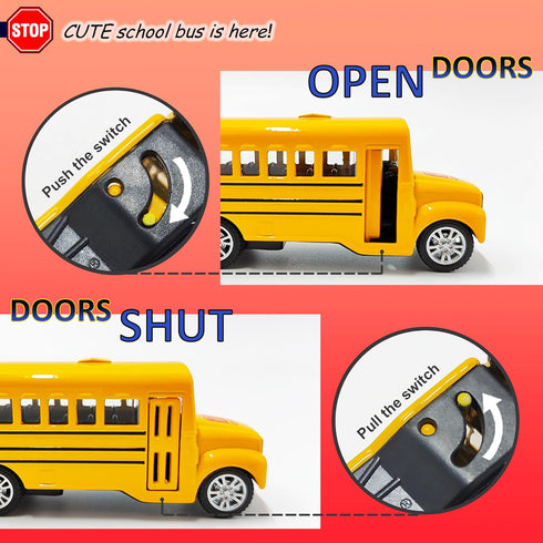 Die-cast Metal Toy Cars Set of 5, Openable Doors, Pull Back Cars Ambulance, Gift Pack for Kids (Official Car ?)...