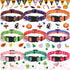 Buryeah 9 Pcs Holiday Dog Collars for Dogs Fall Autumn Dog Collars Adjustable Halloween Dog Collars with Plastic Buckle Thanksgiving Christmas Dog...