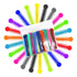 2080 Ligature Ties for Braces - Multicolor Dental Orthodontic Ligature Ties for Brackets - Elastic O-Ring Rubber Bands (2 Bags of 1040)...