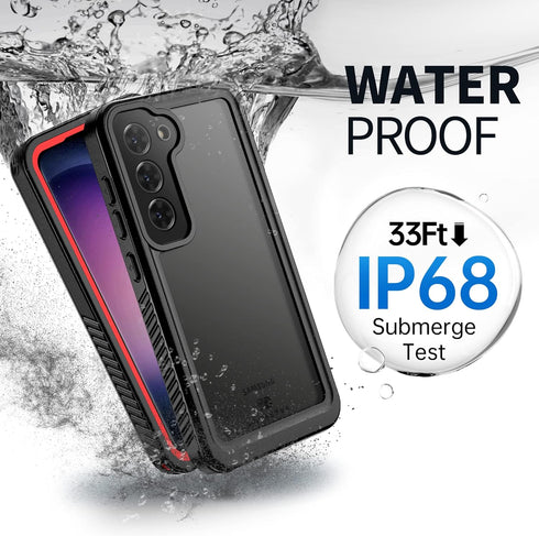 BEASTEK Galaxy S23 Plus Waterproof Case, Shockproof Dustproof IP68 Underwater Case, FSN Series with Built-in Screen Protector Anti-scratch 360 Cov...