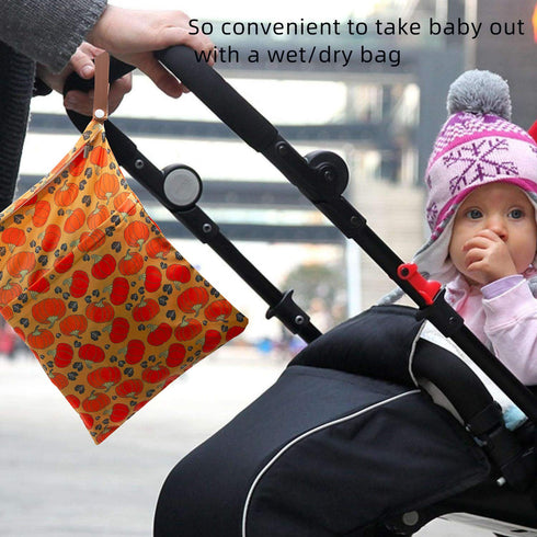 Joyo roy Wet Dry Bags for Diaper Bag Baby Diaper Bag Wet Bag for Cloth Diapers Beach Bag Wet Bag for Diaper Bag Diaper Wet Bags Bolsas para Pañale...