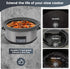 Slow Cooker Liners fit Crock Pot 7-8 QT,Maywe Tanso for Crock Pot Liners For 7-8 Quart Oval Slow Cookers,Reusable & Leakproof Silicone Slow Cooker...