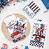 4th of July Patriotic Kitchen Towel 100% Cotton Independence Day Gnome Quick Dry Stars and Stripes Flag Tea Towels 20×27.5inch, Dishcloth for Dini...