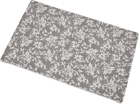 MidWest Homes for Pets Quiet Time Reversible Crate Pan Cover 36' Gray Floral/Fleece...
