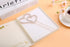LOVENJOY Gift-Boxed Double Hearts Cake Topper Rose Gold, Crystal Rhinestones...