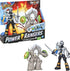 Power Rangers Dino Fury Battle Attackers 2-Pack Black Ranger vs. Smashstone Kicking Action Figure Toys, TV Inspired Accessory Ages 4 and Up...