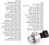 Engine Oil Pressure Sensor/Switch/Sending Unit D1846A Compatible with 2003-2008 4.8L/5.3L/6.0L/6.2L,GM Chevrolet Chevy Silverado GMC Sierra Buick ...