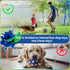 Dog Toys Soccer Ball with Straps - Durable Dog Balls for Large Dogs, Outdoor Dog Toys, Summer Dog Water Toy, Herding Ball, Puppy Dog Birthday Gift...