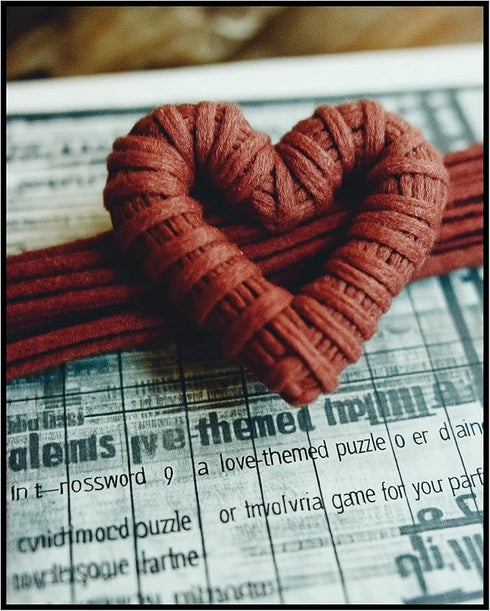 Posterizer 1 pcs-Valentine’s Day themed heart and book design -2-Romantic Art-Holiday Poster Collection-Gift for Couples boyfriend girlfriend Husb...