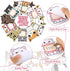 600Pcs Cute Cat Sticky Notes, Cartoon Cat Animal Sticky Notes Kawaii Sticky Note Pads Self-Stick Memo Pads Cat Shapes Memo Notes for Cat Lovers St...