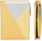 Small Wallets For Women Leather Bifold Slim Zipper Wallet Ladies Credit Card Holder Coin Purse Mini Wallet With ID Window(Yellow)...