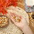 Hicarer 300 Pieces Natural Wood Round Beads Handmade Polished Spacer Beads Wooden Loose Crafts for Spring Easter Jewelry Making DIY Garland Crafts...